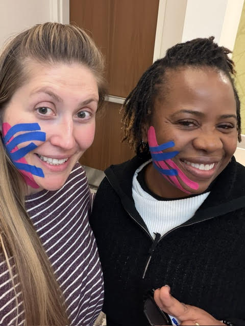 chichi lymphatic training kinesiology tape
