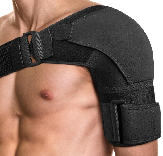 amazon com poagl adjustable shoulder brace