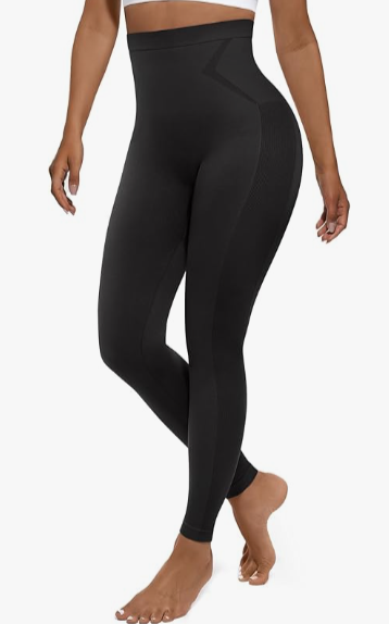 feelingirl high waisted tummy control leggings for women