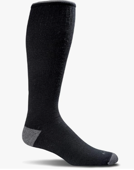 sockwell men s elevation firm graduated compression sock black