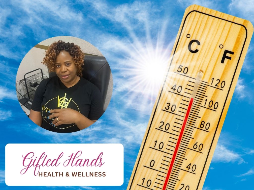 The Science Behind Summer Swelling: How the DFW Heat Wave Affects Your Lymphatic System feeling the texas heat wave reset your circulation at gifted hands arlington texas