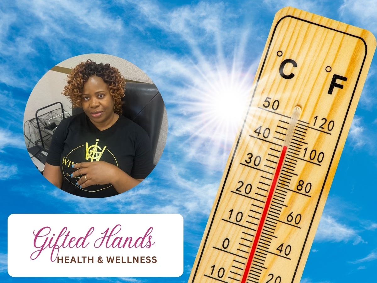 The Science Behind Summer Swelling: How the DFW Heat Wave Affects Your Lymphatic System feeling the texas heat wave reset your circulation at gifted hands arlington texas